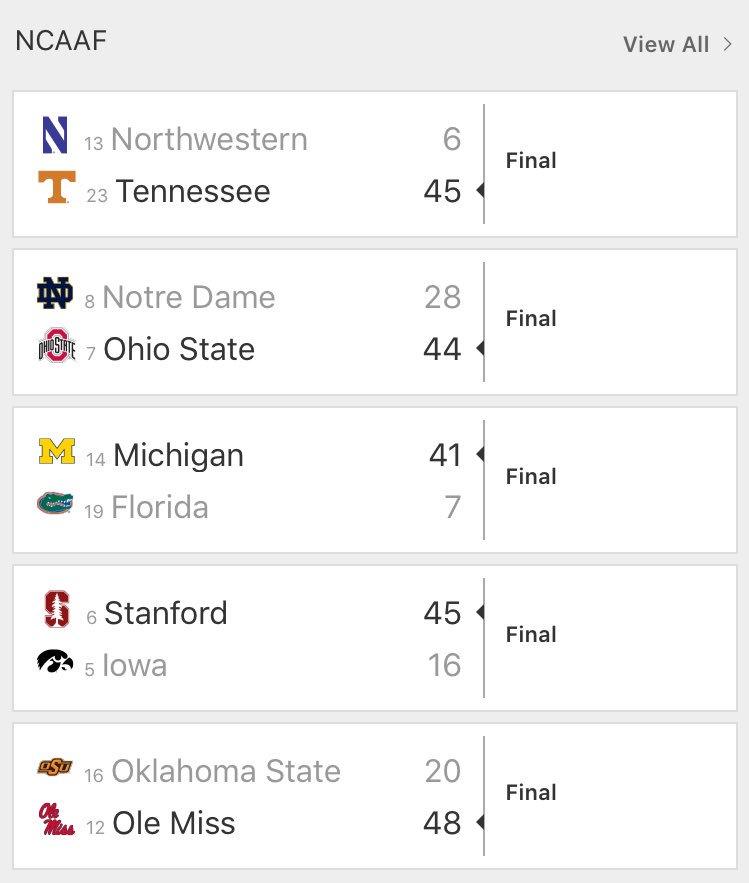 The thing we love about #NCAAFootball is how all the games really come down to the wire.