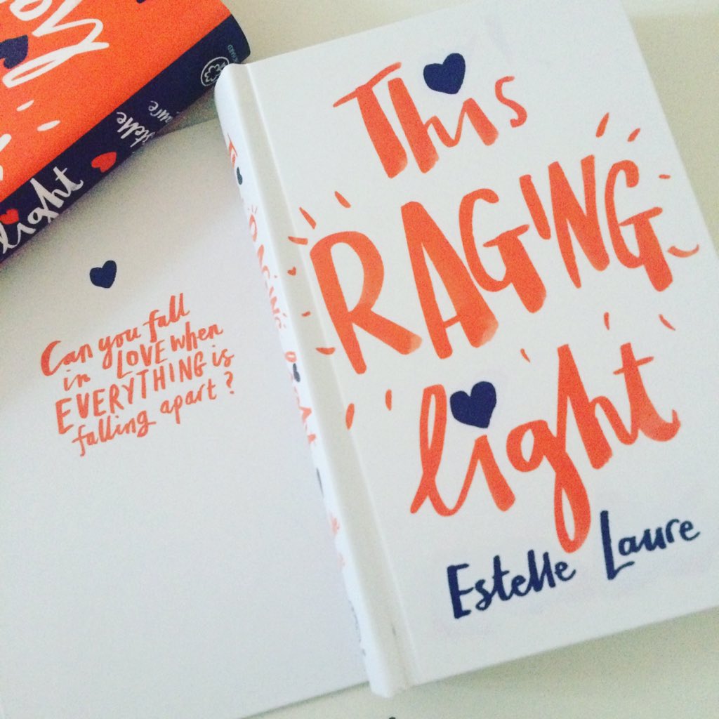 First read of 2016! #ThisRagingLight #EstelleLaure @orchardbooks