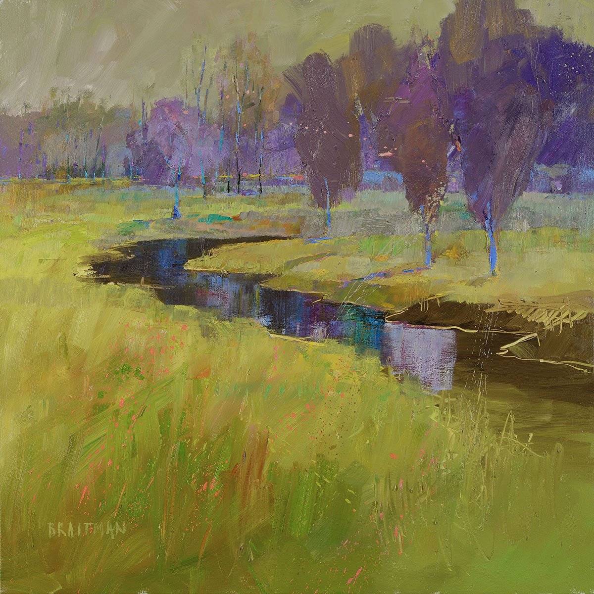' Wolf Creek ' oil painting by Andy Braitman
#oiloncanvas #surreallandscape