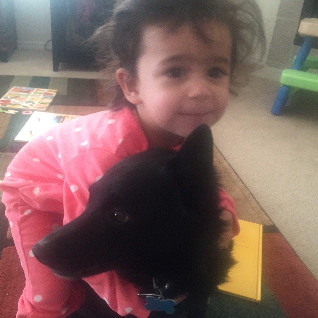 Ava_theBaby's tweet photo. Just a girl hugging on her doggie @TupacDaDogg! #GirlAndDog #DogHug https://t.co/Hy1lANqREt
