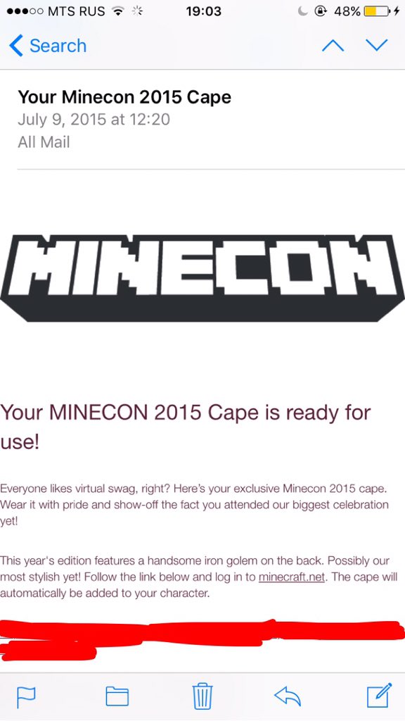Mushy on X: "MINECON CAPE GIVEAWAY (Instead selling it, decided to do this) It's the -FOLLOW / X