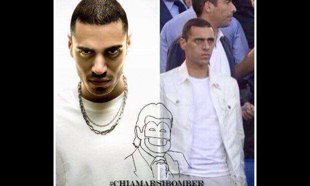 AnnaRiforma's tweet photo. @marracash Marra vs Romulo CATATONICO 😎😎😎 #occhiaie https://t.co/ZTi5W3fVFx