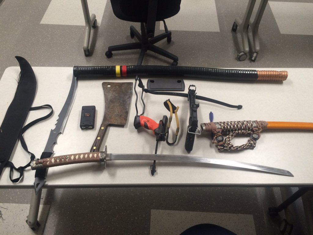 Weapons seized outside Winter Classic at Gillette Stadium, ranked: deadsp.in/qRAeHs1