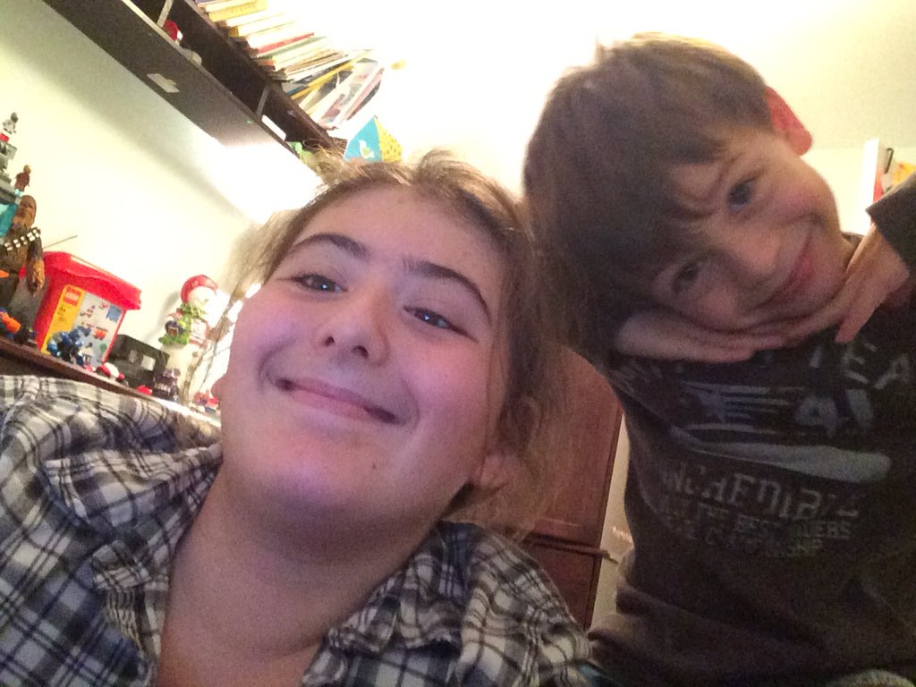 My bro and I so cute