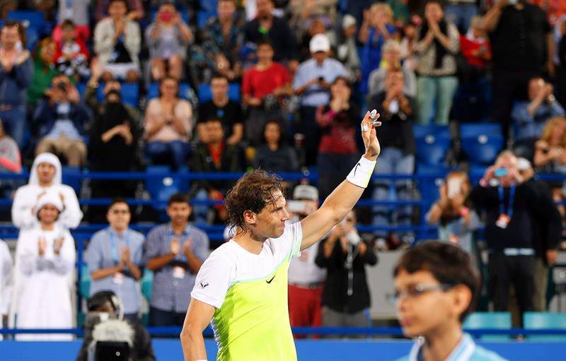 FansNadalARG's tweet photo. Nadal vs Raonic, final #MWTC2016 https://t.co/oiMXsSsDAL