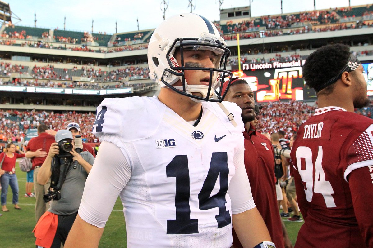 PennState's tweet photo. Two Penn State stars declare for NFL draft https://t.co/yzQGXGivNf https://t.co/TmasQpkLuy