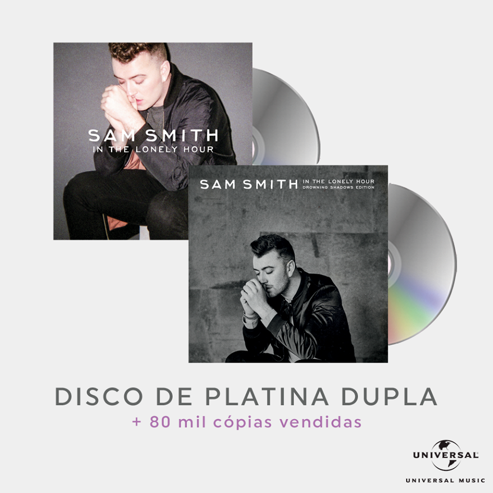 chartbrasil's tweet photo. Brazil certifications (@umusicbrasil): In The Lonely Hour, @samsmithworld - Gold (20,000) https://t.co/sGhpGVPjYu