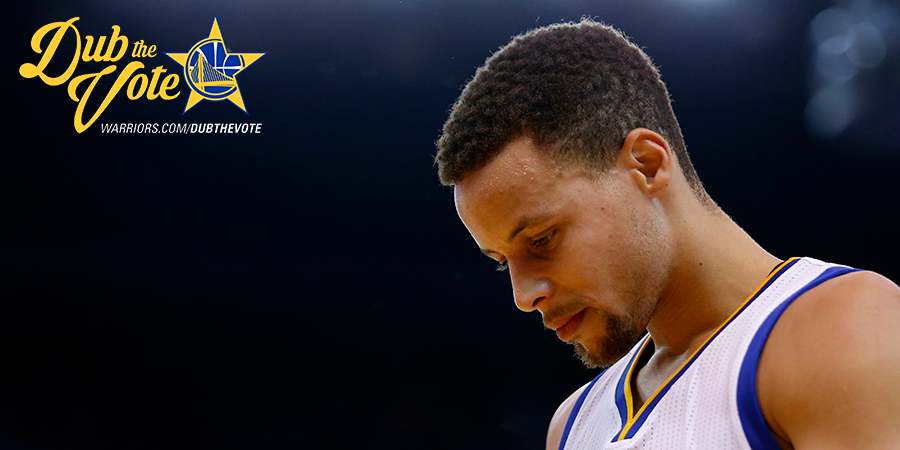 warriors's tweet photo. RT to #NBAVote for Stephen Curry ⭐ #DubTheVote https://t.co/exBpER7WCM