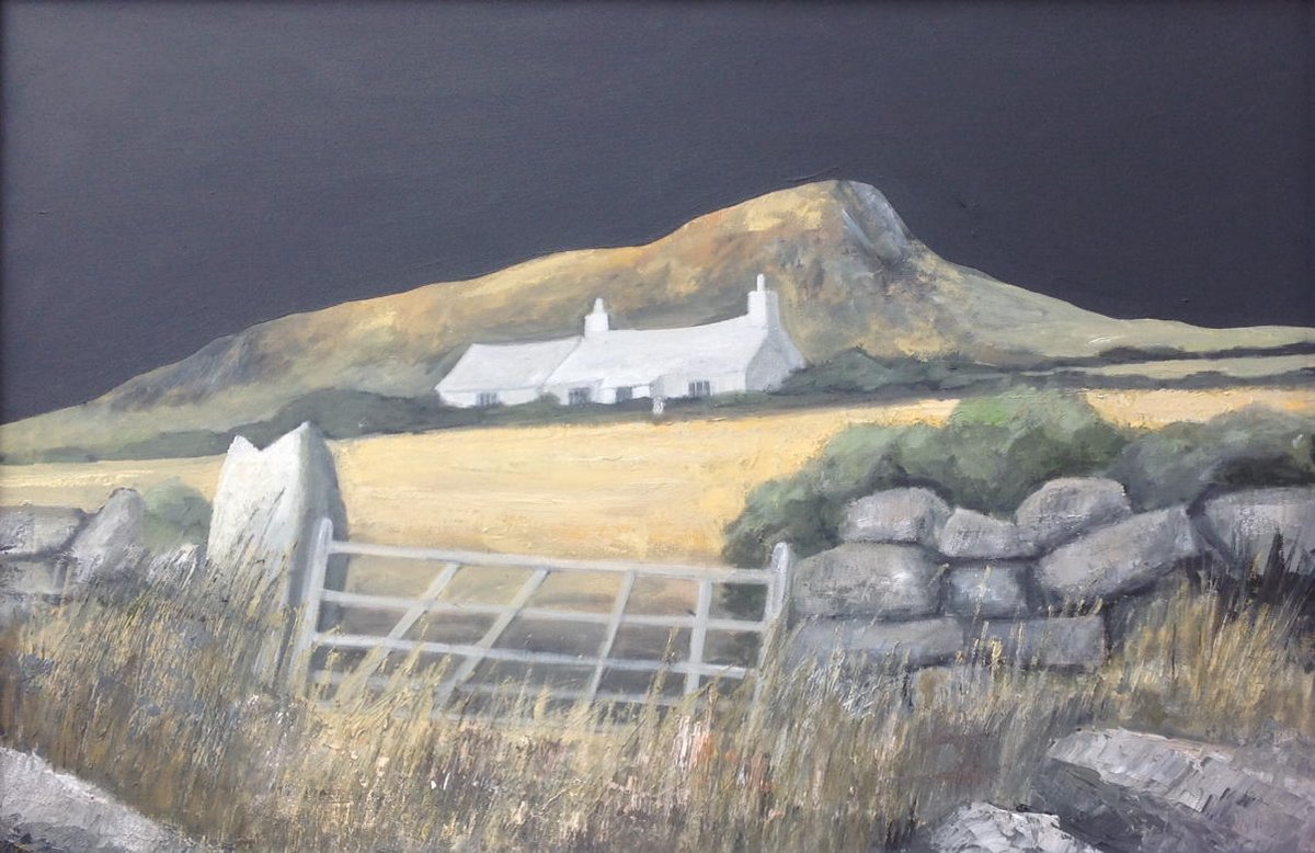 PAINTING OF THE YEAR 2015 No 2 #GARNFAWR orielwynmel.co.uk #printavailable