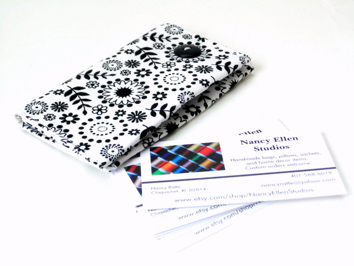 NancyEllenSt's tweet photo. Business card holder, card wallet, gift for her, black and white credit car… https://t.co/2zOP7Ap23q #Etsy #2Pockets https://t.co/2tywLvvfV9