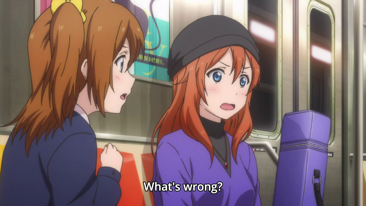 love live the movie future honoka love live the movie future honoka