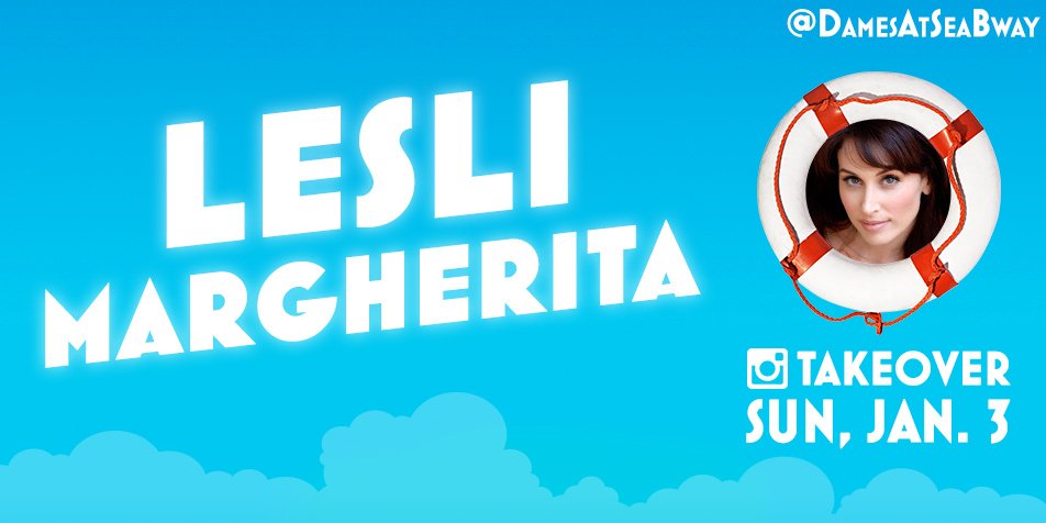 Tap over to @Instagram &amp; follow <a href="/DamesAtSeaBway/">Dames at Sea</a> for access to our final perf tom'w with <a href="/QueenLesli/">Lesli Margherita</a>! #DamesAtSeaBway