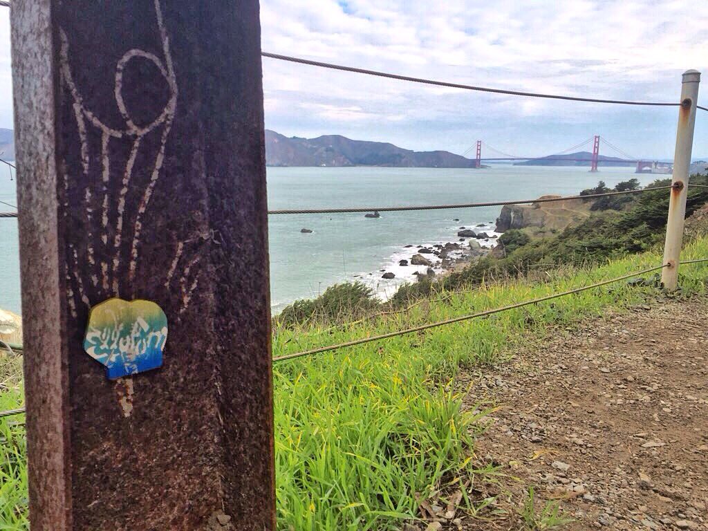 EllyFontArt's tweet photo. #ellyfont for you in San Francisco on the coastal trail in Lands End park
#freeartsmovement #fafsf #sanfrancisco https://t.co/oQwq3p8bcI