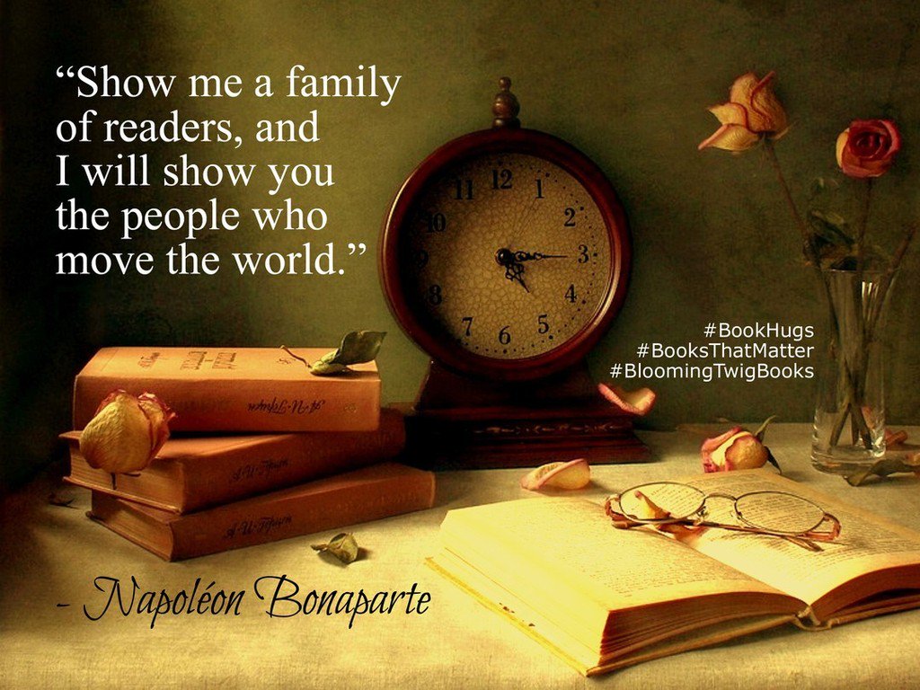 m8ttr's tweet photo. “Show me a family of readers, and I will show you the people who move the world.” - Napoléon Bonaparte #booksthatma… https://t.co/v45wtWD5UO