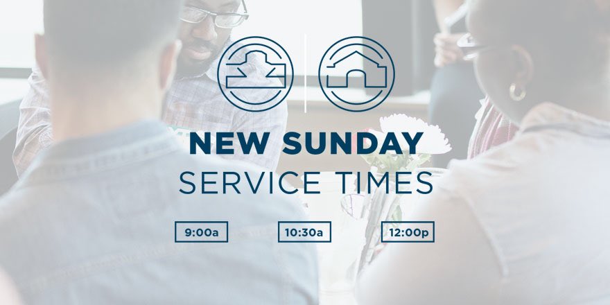 tfhny's tweet photo. New service times start THIS weekend!

No Sat services and new times on Sunday. Read why at https://t.co/TsGJiteSZT https://t.co/JU873wssSe
