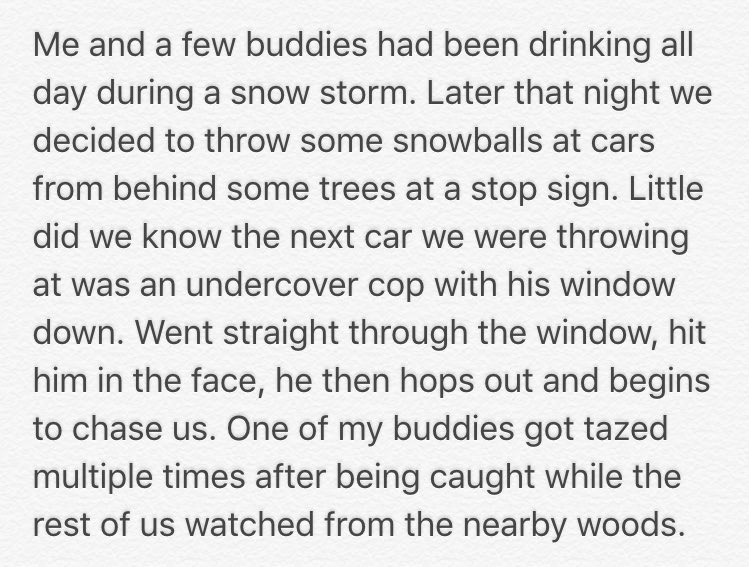 Throwing Snowballs at moving cars 😂