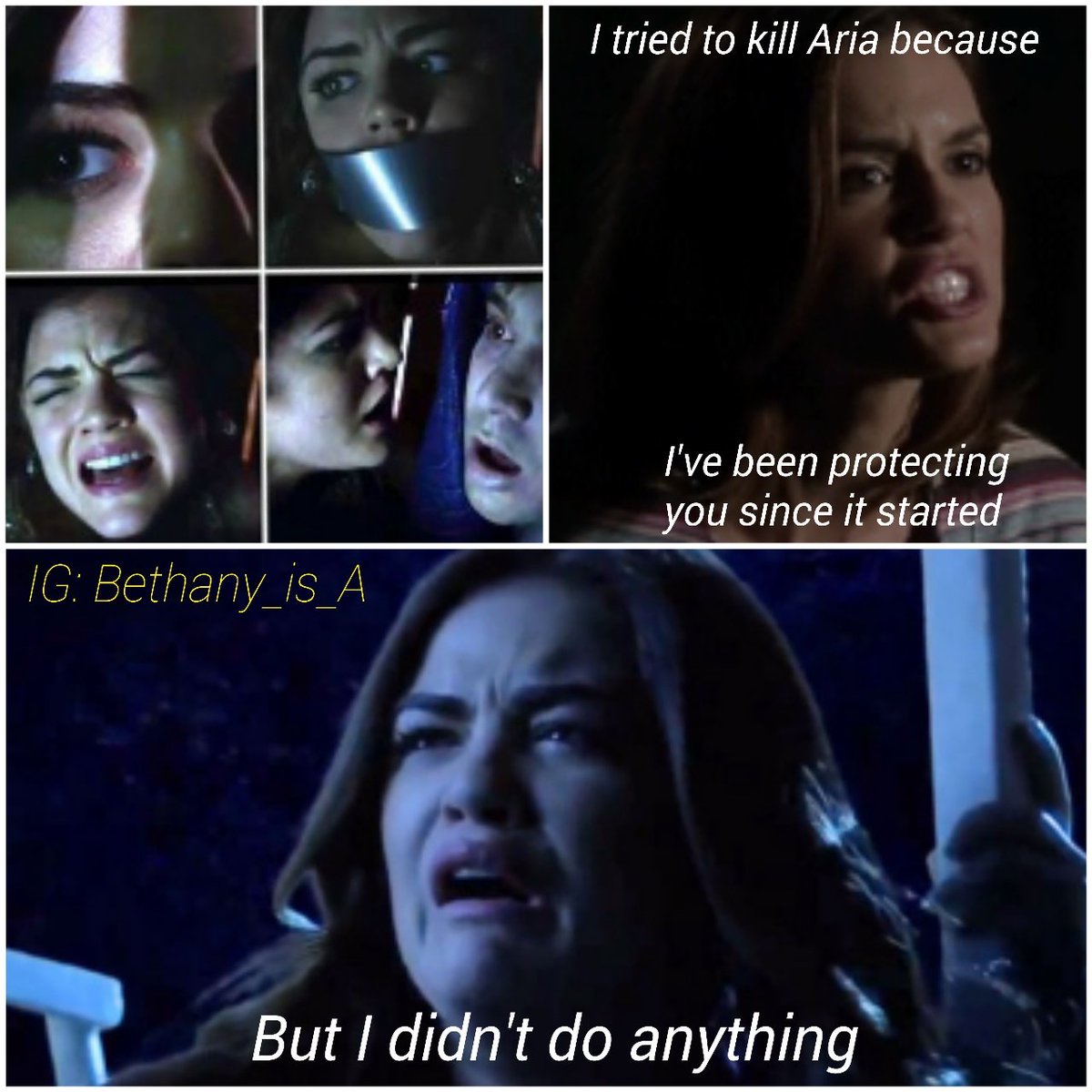 Bethany_is_A's tweet photo. #pll #prettylittleliars #Freeform #pllmeme https://t.co/szzT20IEUr