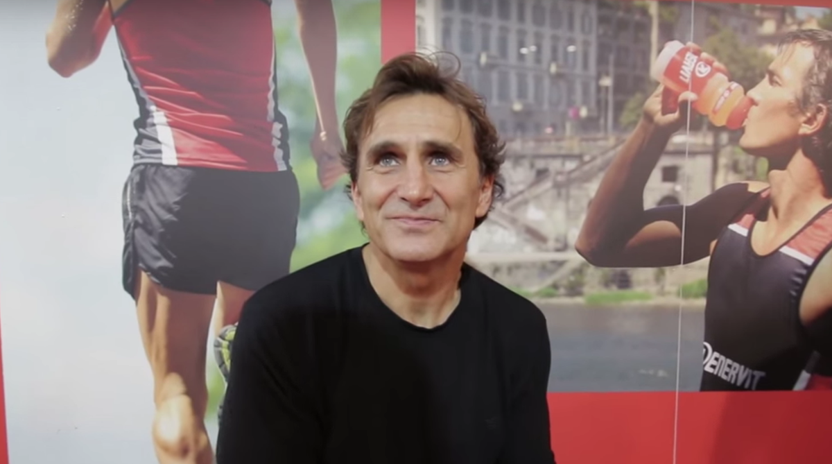 runlovers's tweet photo. "Sono un uomo molto fortunato". RunLovers meets Alex Zanardi! https://t.co/TXXx3KGnBU https://t.co/fE87UmDoUO