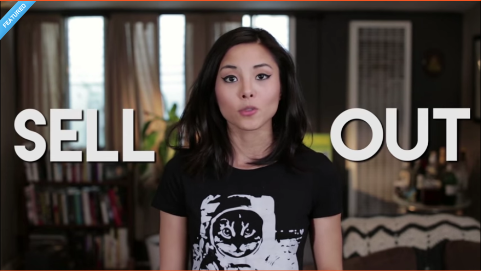 #Youtube Star <a href="/AnnaAkana/">Anna Akana</a> tells us why she's a sell out! 
dne.by/sellout