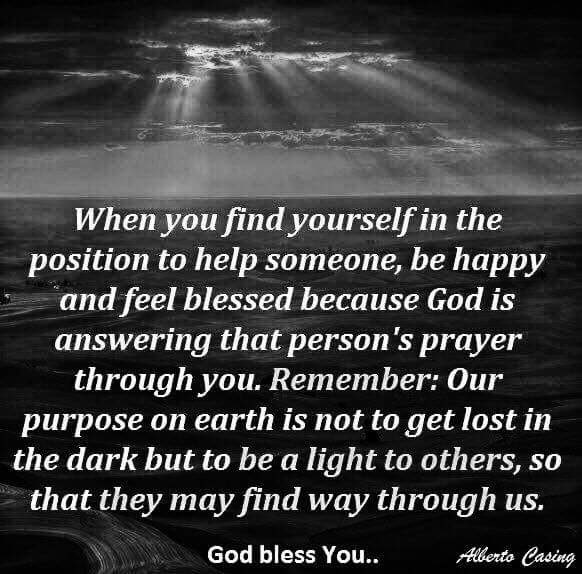 I hope to be a blessing to many people in 2016.