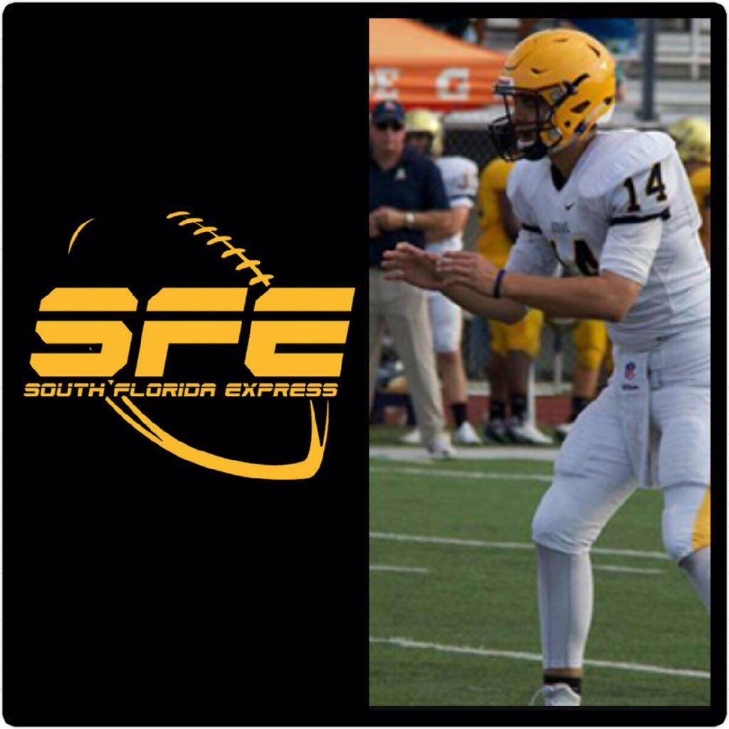 SouthFLExpress's tweet photo. #SFE8 QB's #AreYouNext https://t.co/NyhLb7bR7p