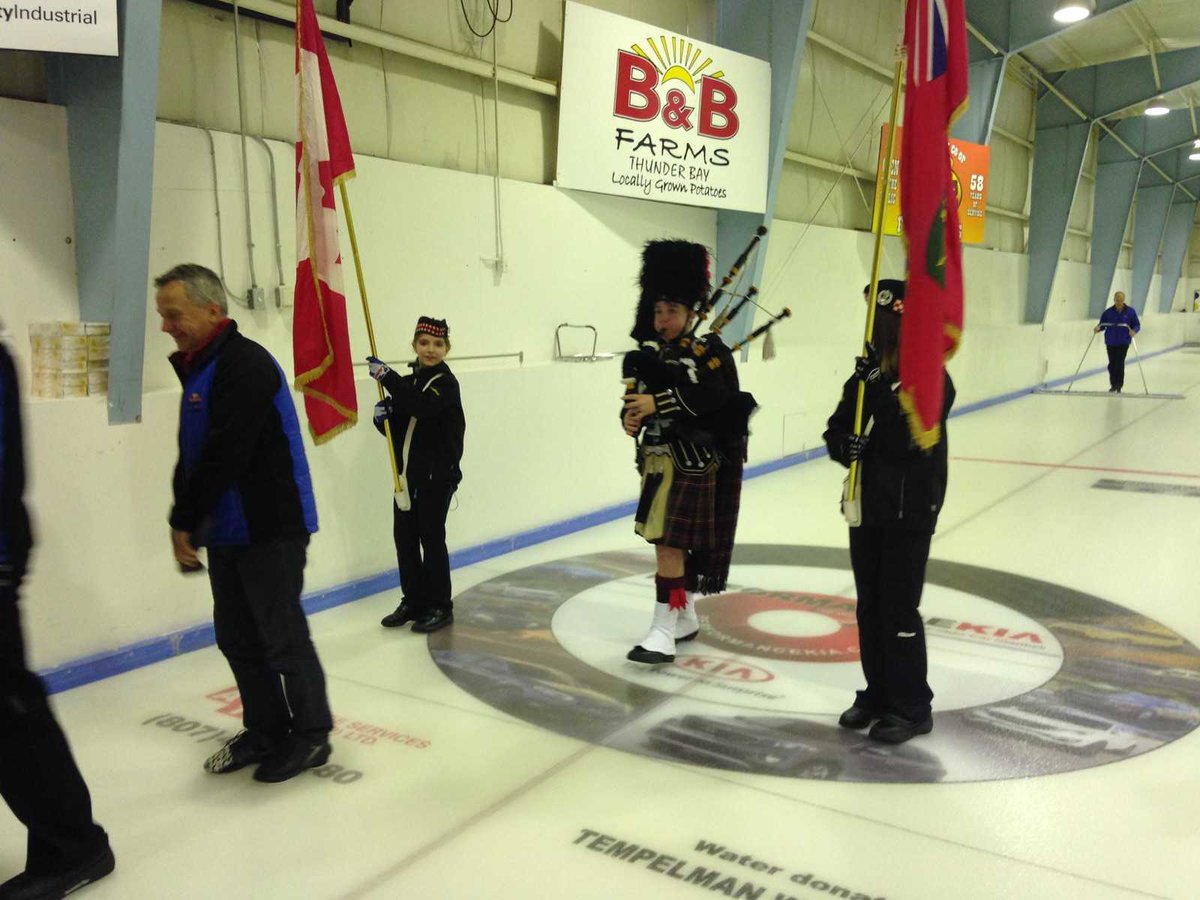 SuperPiperTBay's tweet photo. Will and Maddy representing the Pipes and Drums of Thunder Bay. Great job kids! #PDTB #ScotlandtheBrave https://t.co/VOCuV2YbxH