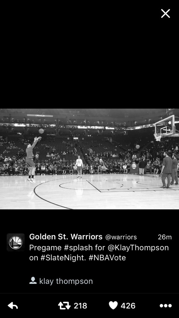 MinetteMax's tweet photo. When your on the @warriors Twitter https://t.co/VBUnfx1BFa
