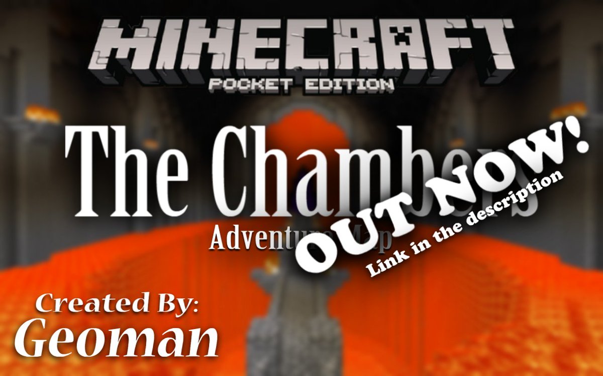 Geoman2247's tweet image. ITS OUT! Play the combat adventure map #TheChambers now! RT
Download it on @MCPEHubNetwork:
mcpehub.com/map/the-chambe…