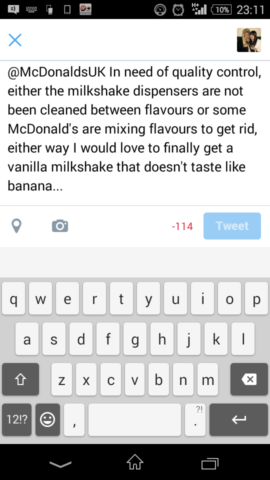 EmmaLemon32's tweet photo. @McDonaldsUK please read comment in picture... https://t.co/RvsrqTivxQ