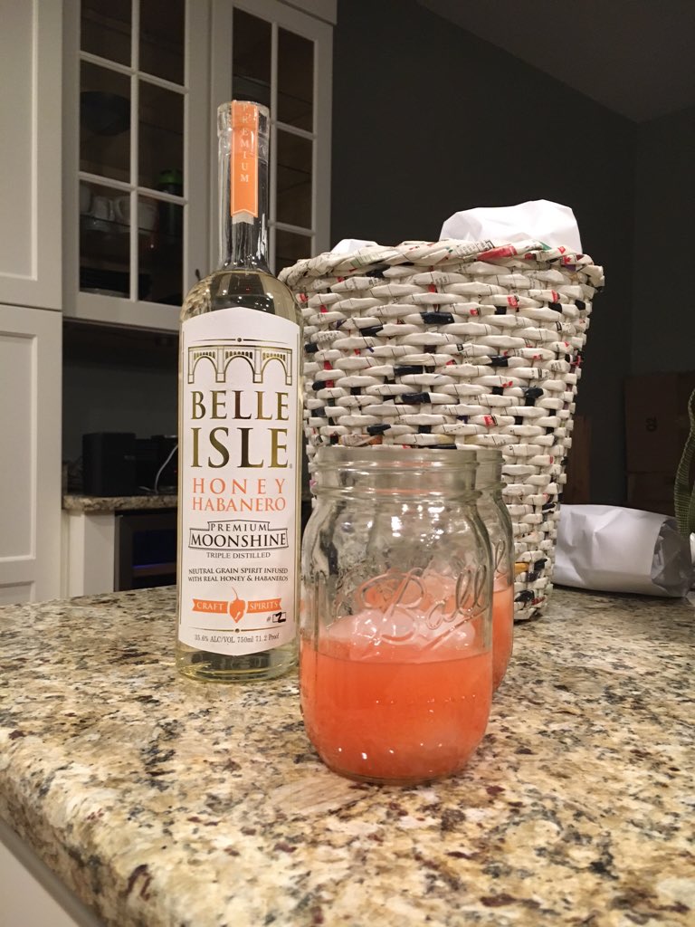 #Buffalupdate: Turns out you can, in fact, take the boys out of Virginia, BUT...they will take moonshine.