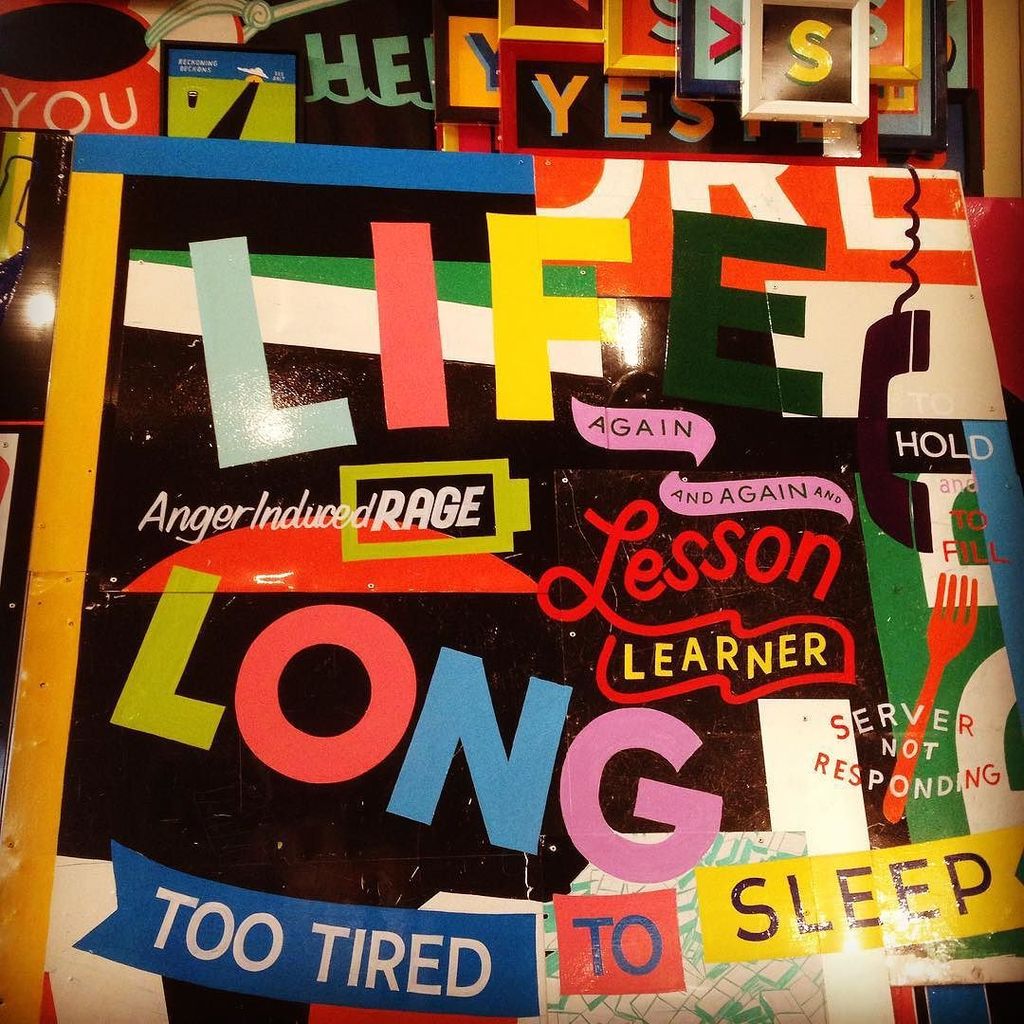 whatisolio's tweet photo. Life-long lesson learner.  #thinkolio #espo #brooklynmuseum #coneyisland #icysigns #lesson #learned #art #color https://t.co/n01PJqZdmP