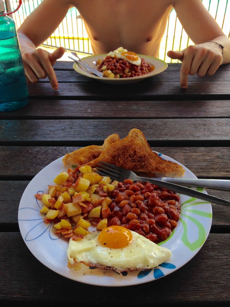 KaydOttt's tweet photo. Sunday brunch by yours truly #masterchef2016 https://t.co/WFSZXLhUiA