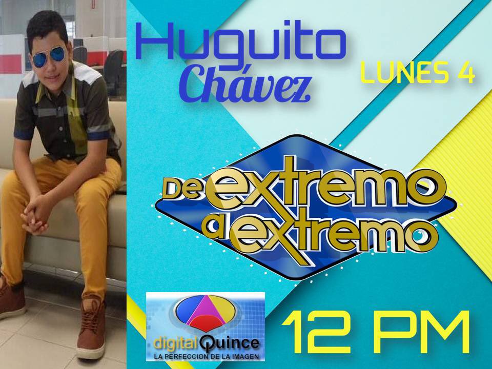 LasGirlsReady's tweet photo. Luego del exito de hoy, nuestro #TalentKid @huguitico estara este lunes 4 de enero @DEEXTREMO15 #HuguitoEnExtremo https://t.co/0CzfASsUhJ