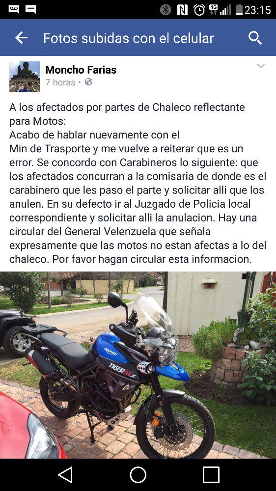 MotociclistasCL's tweet photo. El diputado @RamonFarias siempre sacando la cara por los motociclistas, gracias. https://t.co/TPQFuFMHVQ