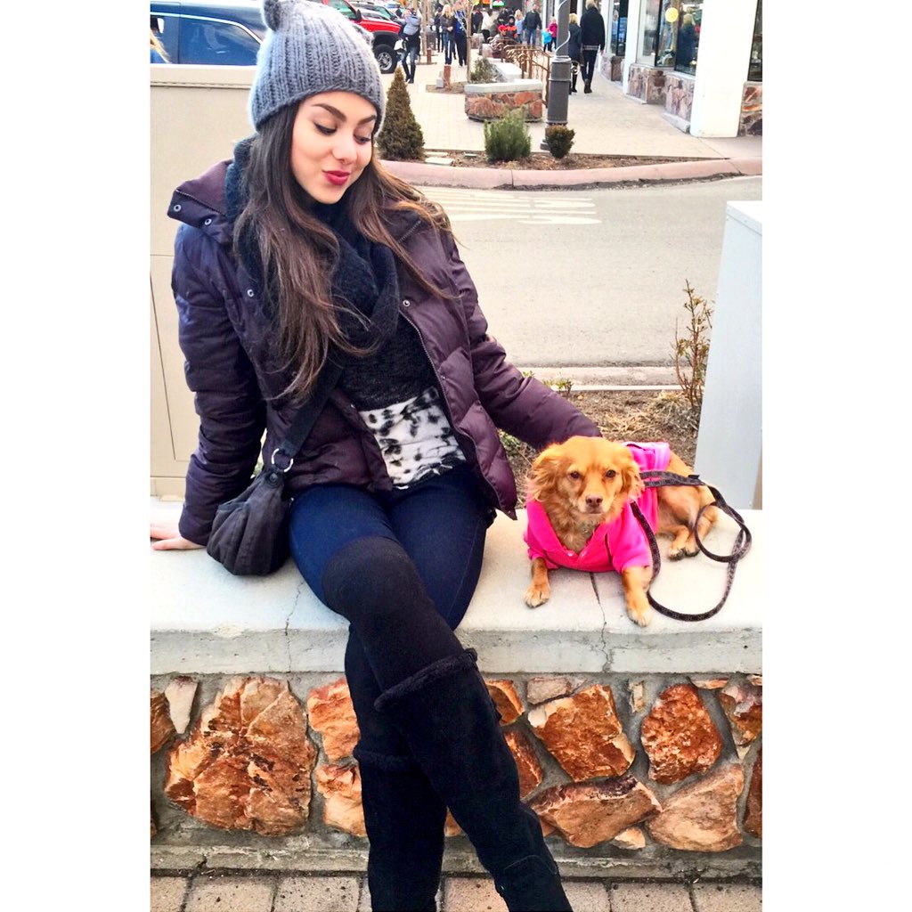 Delilah got cold in the Big Bear snow so we bought her a sweater 💕

PC @dannykosarin