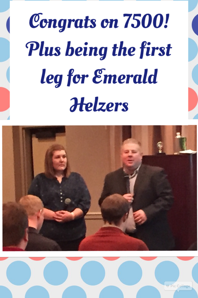 MelB0916's tweet photo. Congrats on 7500!
Plus being the first leg for Emerald Helzers! #helzerteammeeting https://t.co/yhVAbf97L1 https://t.co/bf9jy6eLik