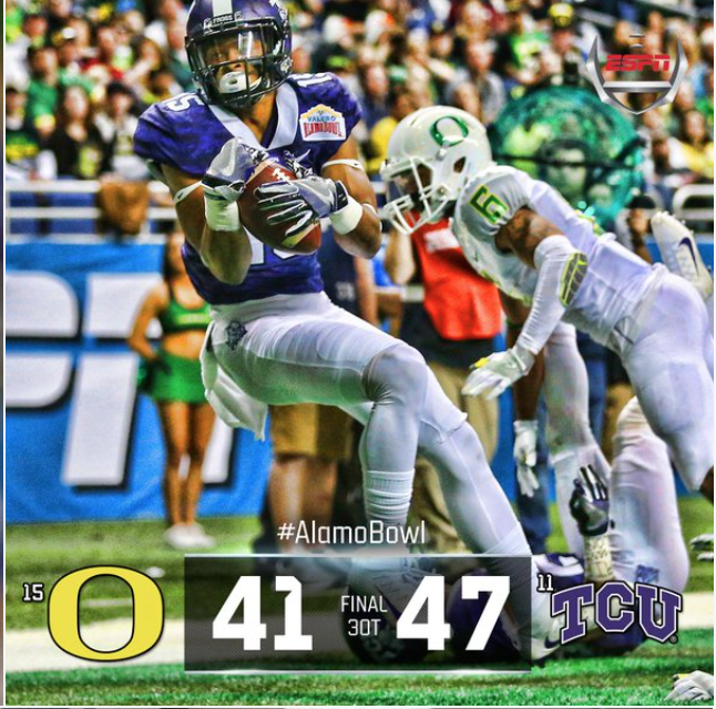 SportsGuysBigSh's tweet photo. WOW #TCU.  UNREAL!!! https://t.co/z9vzKVMnm9