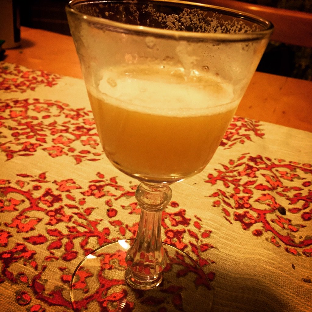 AnikkiV's tweet photo. Sick and home alone on a Saturday night #cocktailexperiments #BloodOrangeWhiskeyFlip #startingtofeelgood https://t.co/0P6mHWbicL