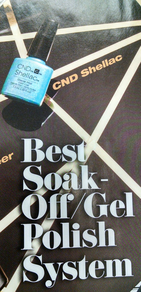 KatyLambson's tweet photo. #Shellac #CND #2015 #Rated #Best #Nail #SoakOffGel #TheOriginal #SugarNSpiceServices #Speciality #CNDPro https://t.co/MyJEBVAZ7M