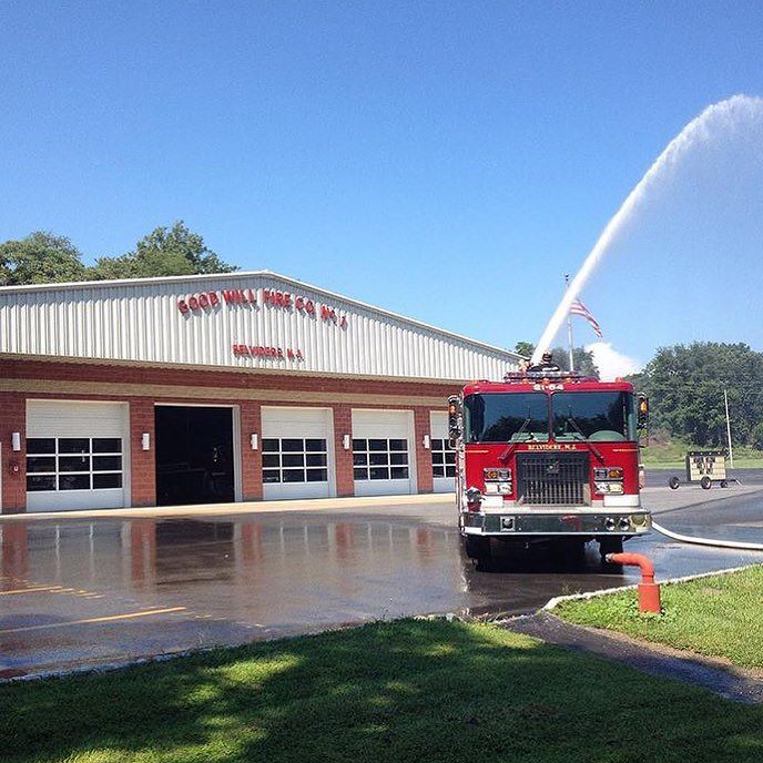AFireStation's tweet image. Found this cool photo, not mine Thanks @arudd95 ! #goodwillfire #njfiretrucks #brotherhood #engine #tower #tanker #…