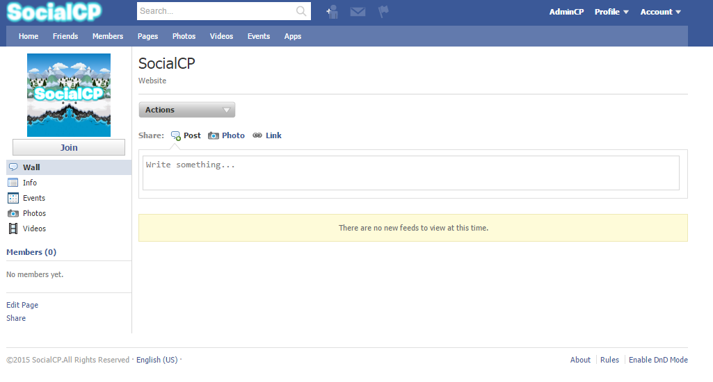 SocialCPOnline's tweet image. Create your own page and ask your friends to join.you can even design the page too #ProjectAdvance