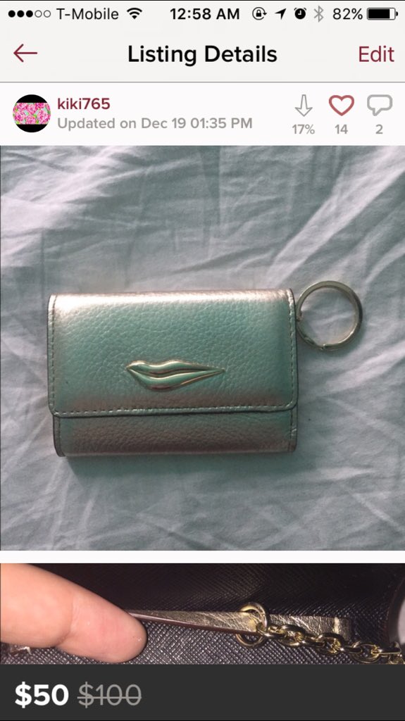 preppy_pieces's tweet photo. Gold DVF coin purse for sale on my poshmark as well! In excellent condition and 100% authentic. https://t.co/BwXBc2kn3F