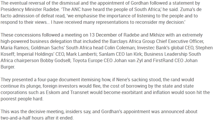 _hg_x's tweet photo. #Democracy: Goldman Sachs, Barclays, Rothschild etc select South Africa's Finance Minister https://t.co/4RX3IpFKsi https://t.co/N5N9tFllQ2
