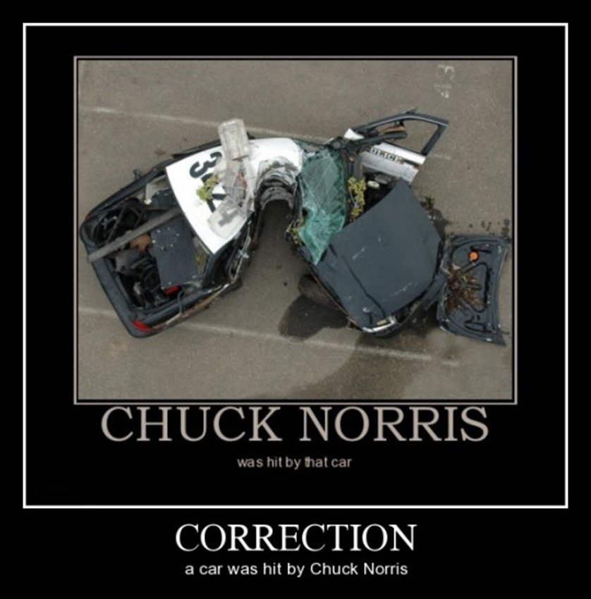 Chuck Norris Memes Car