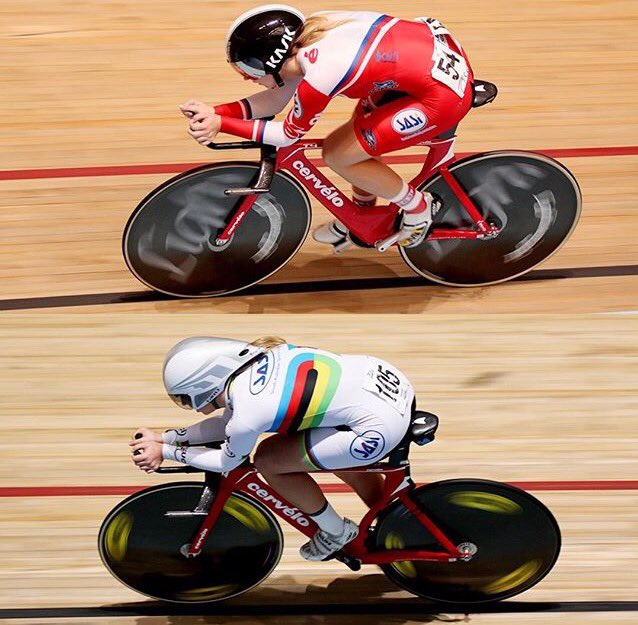 When holding the black line is made easier thanks to <a href="/CerveloAus/">CerveloAus</a> #lightweight thanks <a href="/PelotonWatch/">Peloton Watch</a> 📸