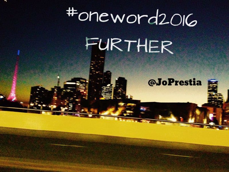 JoPrestia's tweet photo. FURTHER... #oneword2016 https://t.co/pdCTj4fY8P #mlmccoaching #mlmcsn https://t.co/zf2gUEziLv