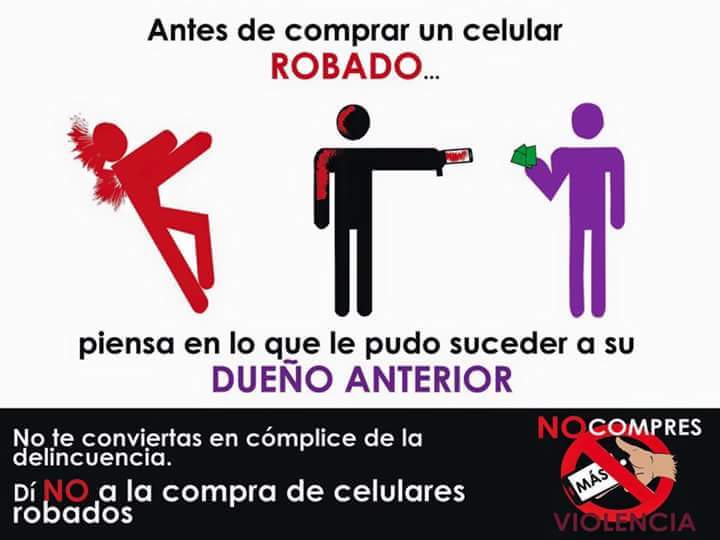 PabloMunar's tweet image. Aquí una de las mejores razones para no comprar cosas robadas #NoSeasComplice #NoCompresRobado