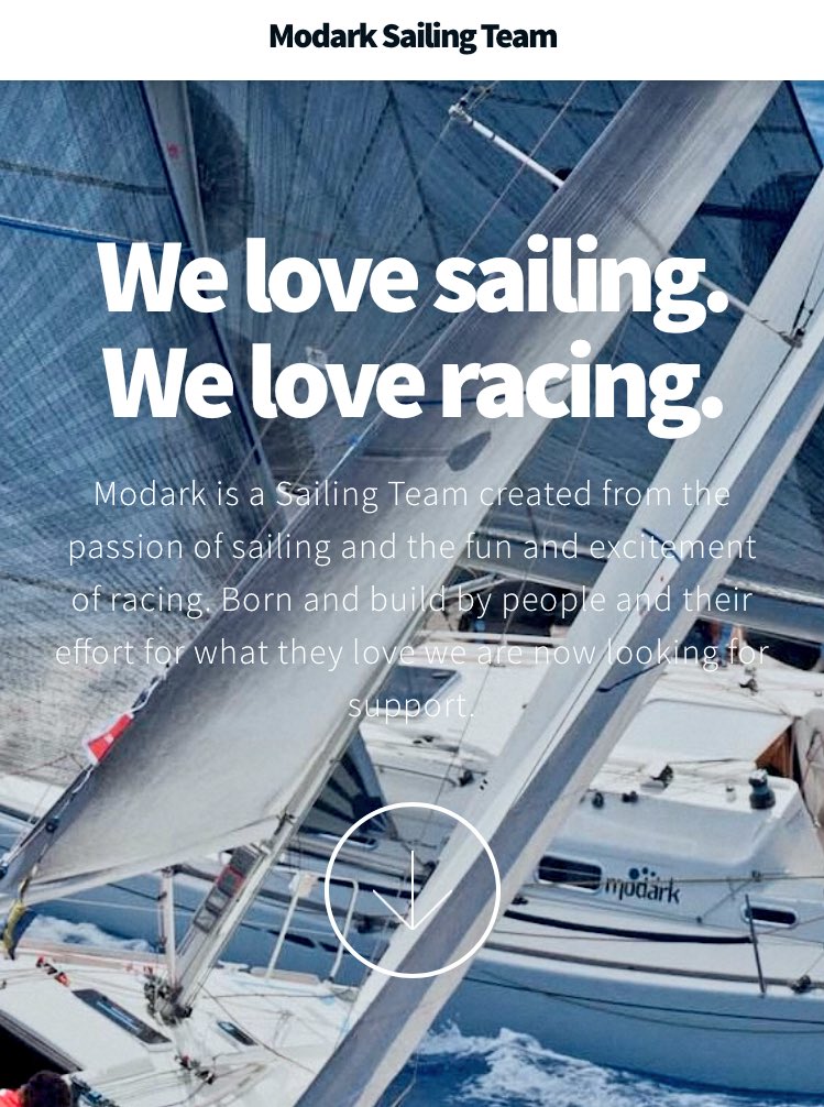 ModarkSailing's tweet photo. Have you visit our website? https://t.co/KdJCMcDEid  ⛵️ #modark #modarksailing #sailingteam https://t.co/rnBrIIbg33