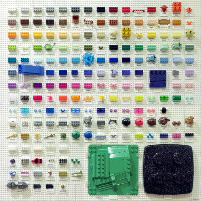 pantone's tweet photo. This Lego Color Chart Contains Every Color Lego That Exists https://t.co/K66slvOzfW https://t.co/wRiah5eHQJ