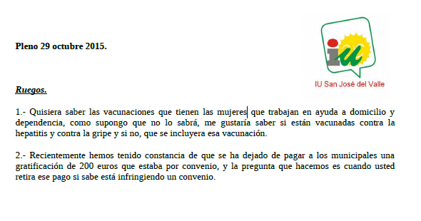 iu_valle's tweet photo. PREGUNTAS, RUEGOS Y MOCIONES APROBADAS (PLENO 29 OCTUBRE) https://t.co/Xyj41vedDG